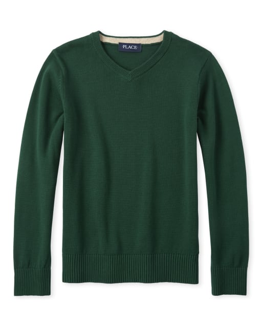 Boys V-Neck Sweater