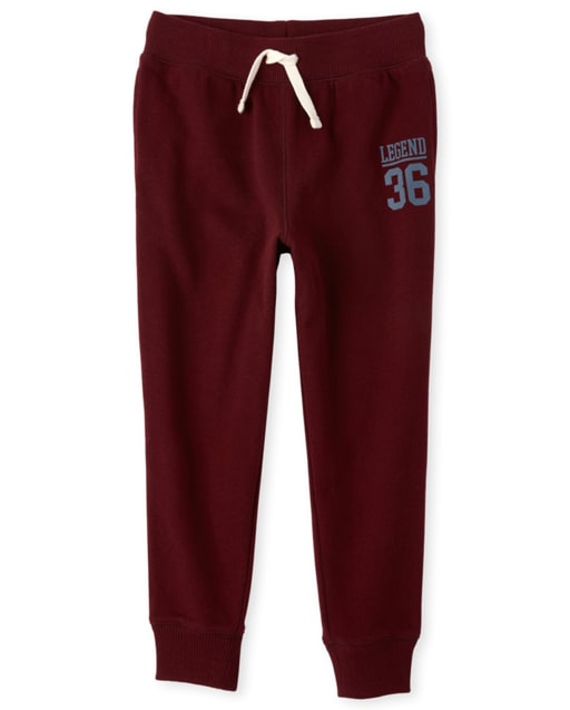Boys Active Fleece Jogger Pants