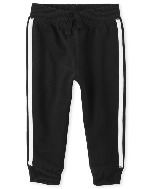 Pantalon de jogging en polaire à rayures latérales Active pour bébés et tout-petits garçons