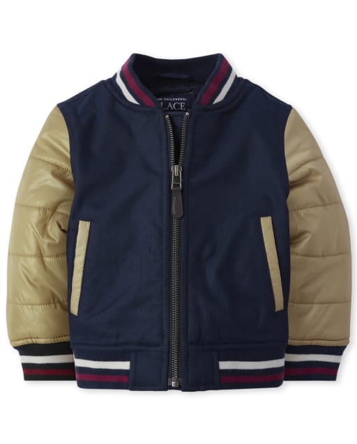 baby boy varsity jacket