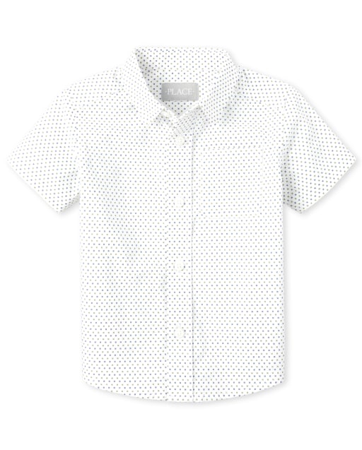 Baby And Toddler Boys X Poplin Button Down Shirt