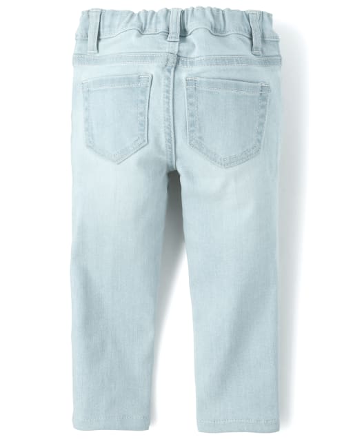 baby girl embroidered jeans