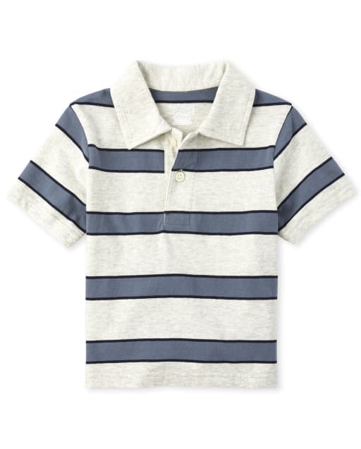 Baby And Toddler Boys Striped Polo