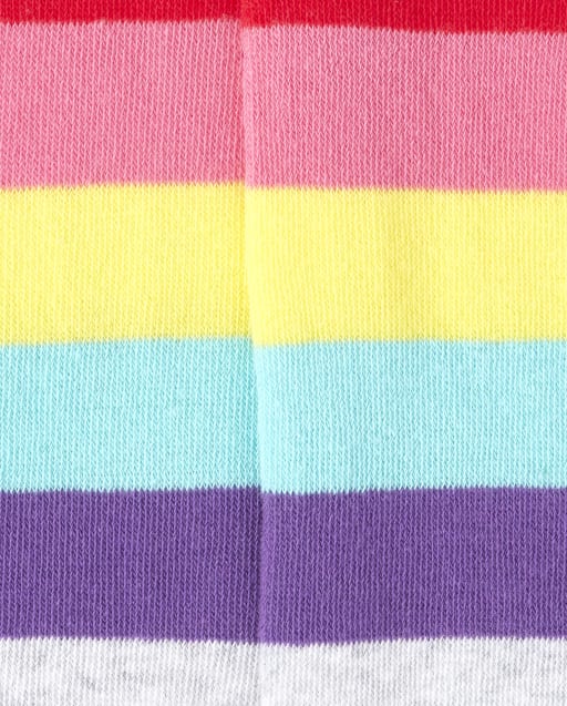 baby rainbow tights
