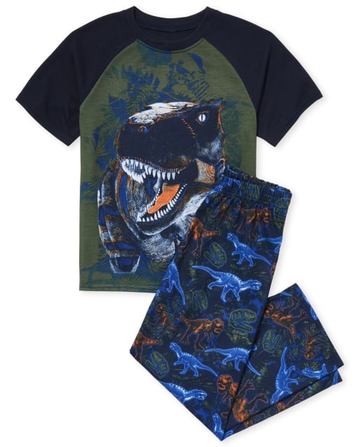 Pijamas de dinosaurio para niños