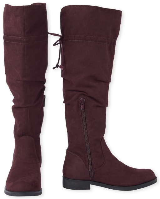 girls knee high boots