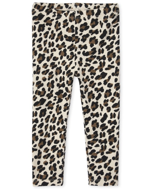 infant leopard leggings
