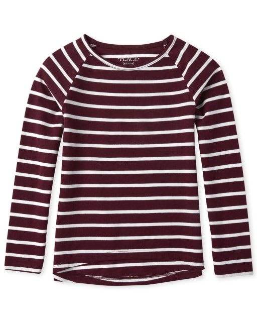 T-shirt rayé pour fille
