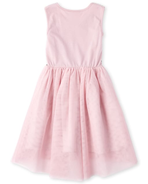 girls flippy sequin dress