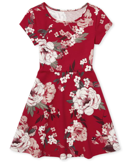 Girls Floral Everyday Dress