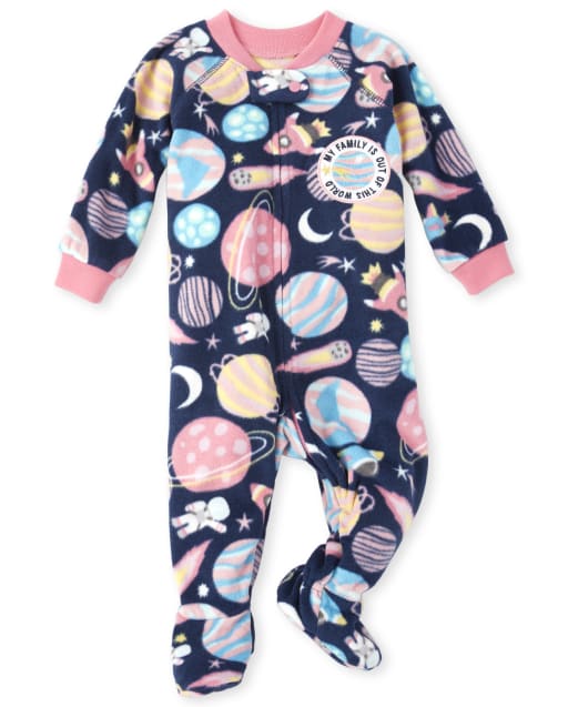 baby space pajamas