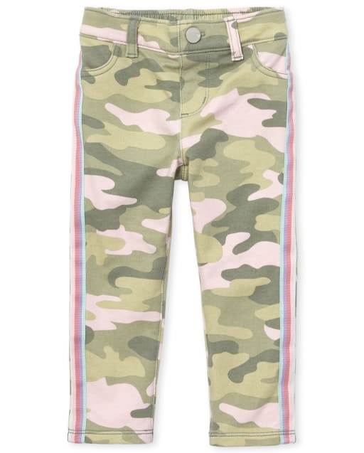 little girls camo pants