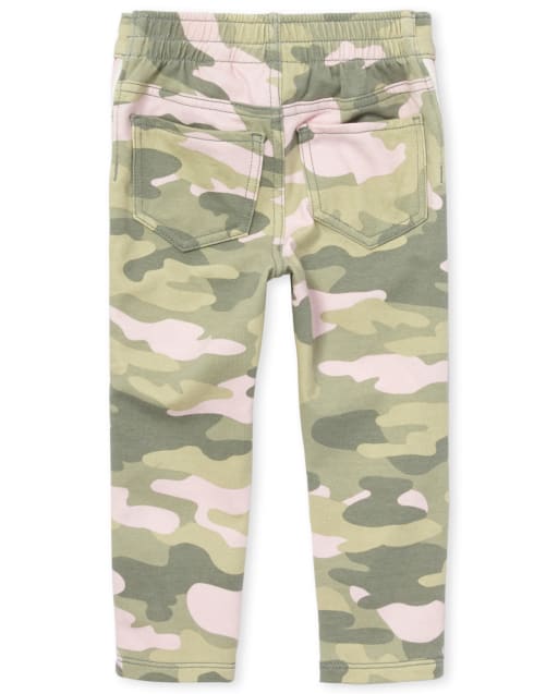 girls camo jeggings