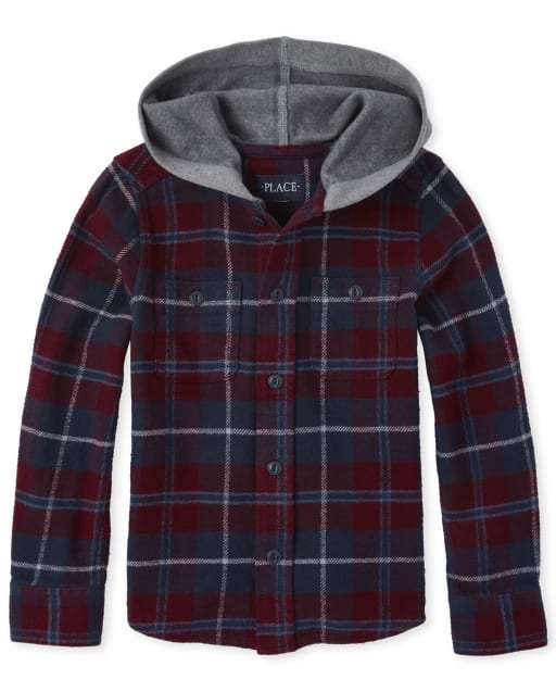 Chemise a capuche garcon Clearance