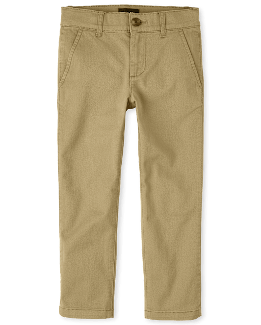 Pantalon chino skinny stretch pour garçon