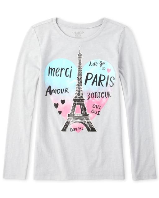 bonjour paris t shirt