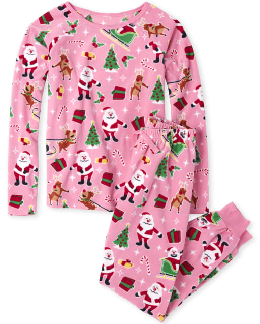 womens santa pajamas