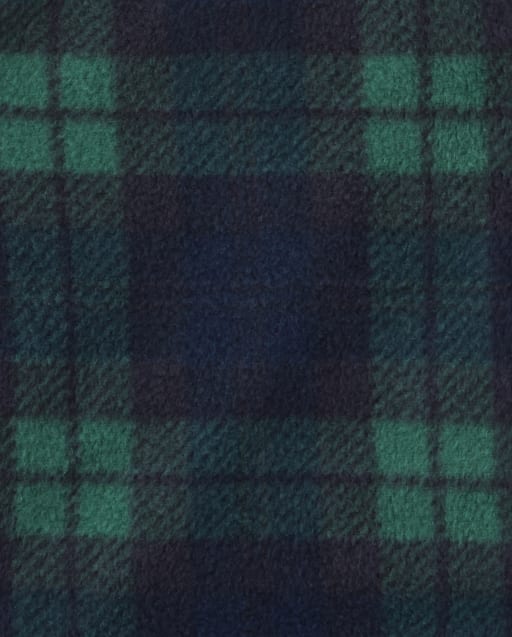 boys green plaid pants