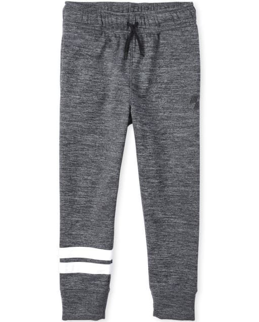 boys striped joggers