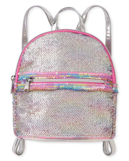 flip sequin mini backpack