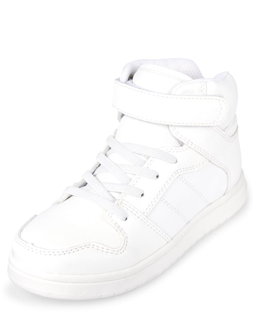 Boys Matching Hi Top Sneakers