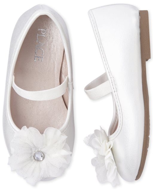 iridescent ballet flats