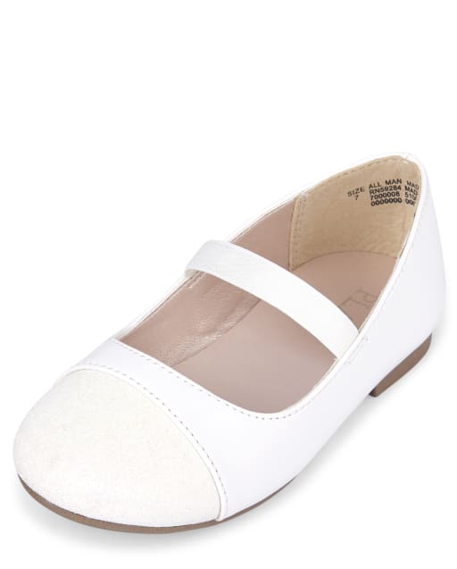 Toddler Girls Glitter Ballet Flats