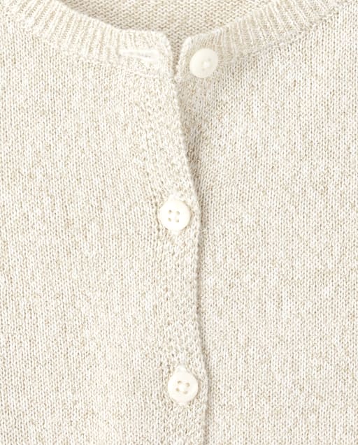 girls sequin cardigan