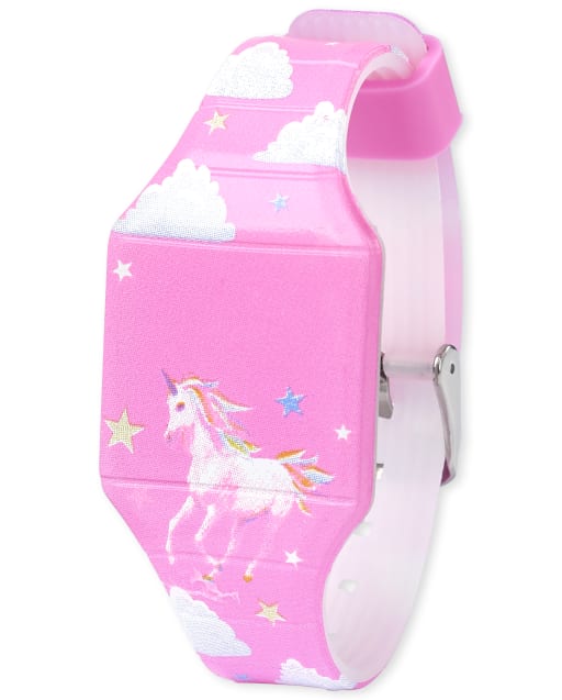 Girls Unicorn Digital Watch