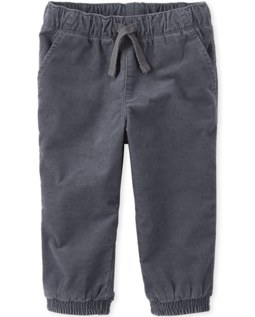Baby And Toddler Boys Corduroy Pull On Jogger Pants