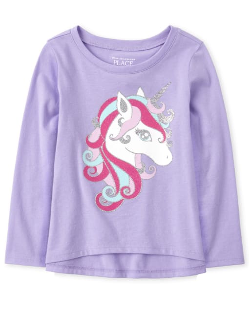Baby And Toddler Girls Glitter High Low Top