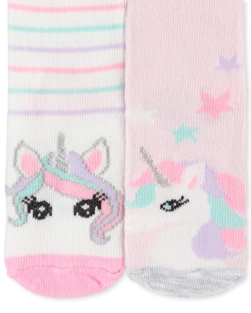 unicorn baby socks