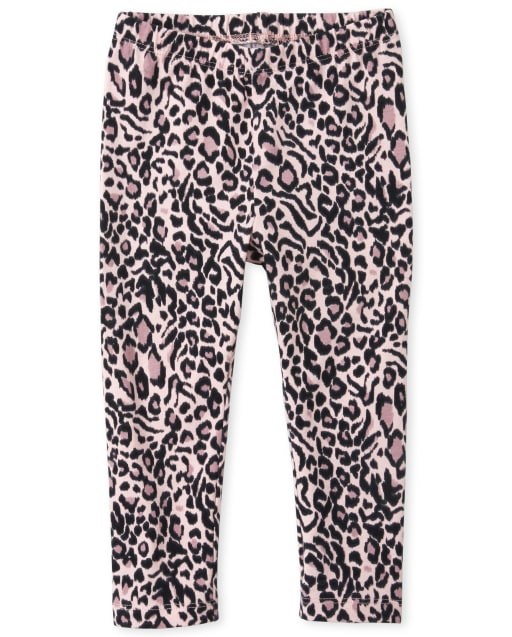 Baby And Toddler Girls Leopard Print 