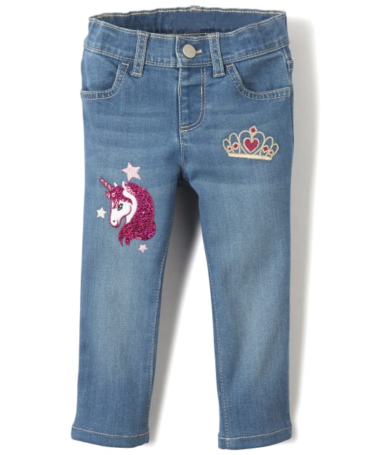 unicorn jeans for girls