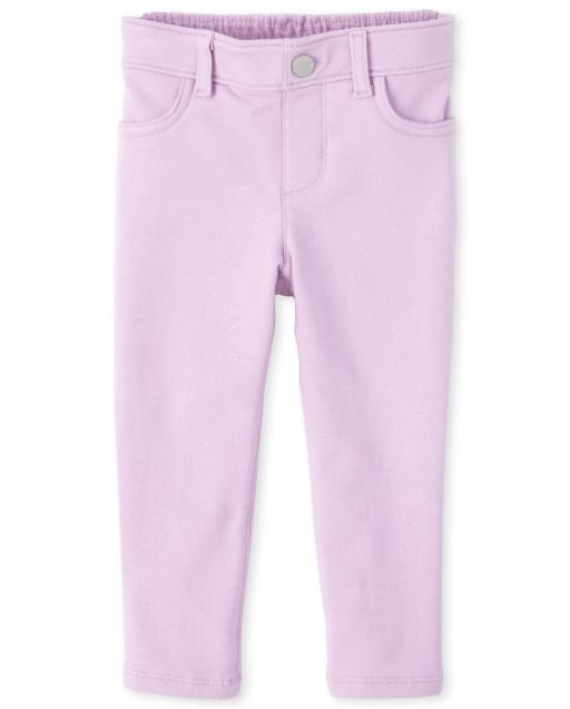 baby pink jeggings