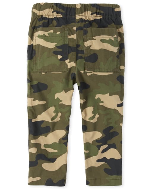 toddler boy camo joggers