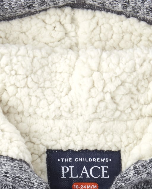 boys sherpa pullover