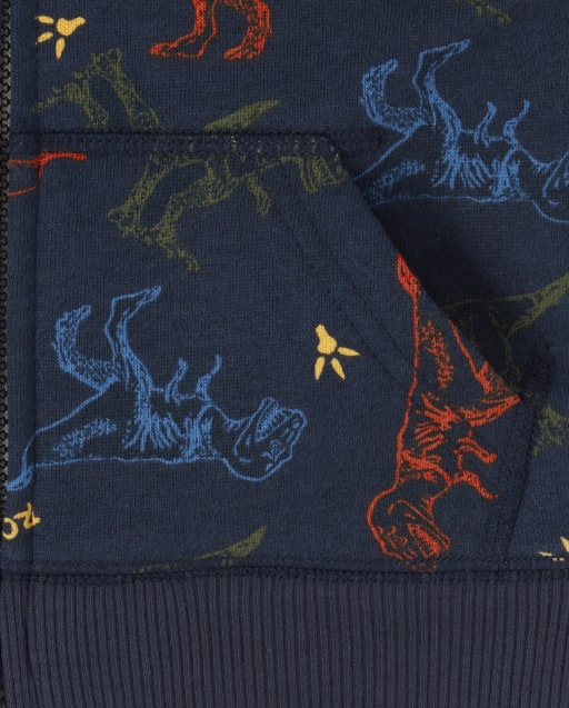 toddler boy dinosaur hoodie