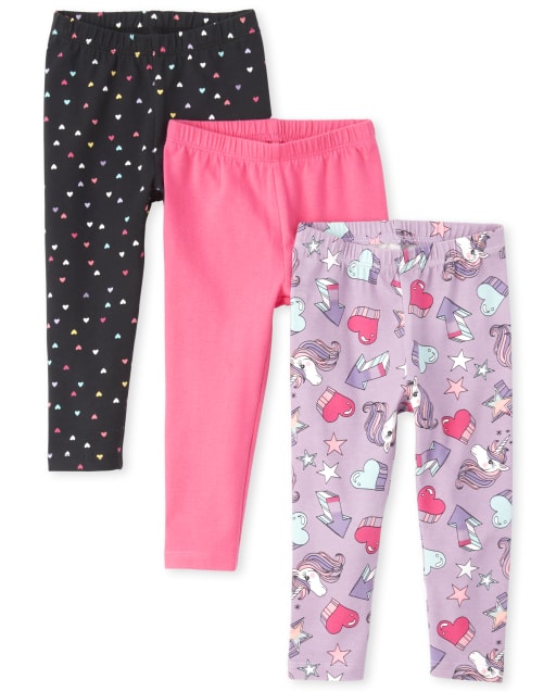baby heart leggings