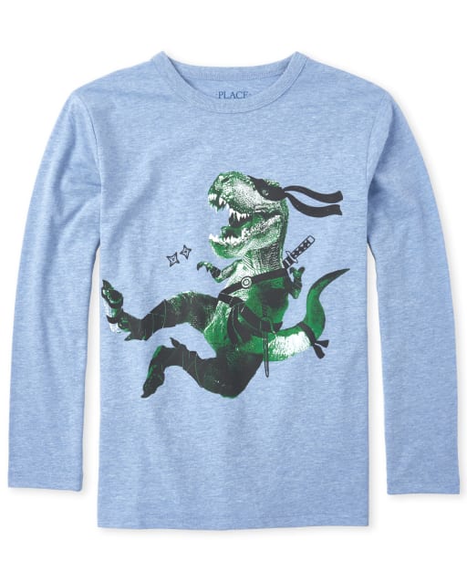 Camiseta con gráfico Dino Ninja para niños