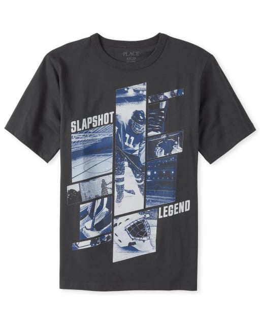 Boys Hockey Graphic Tee