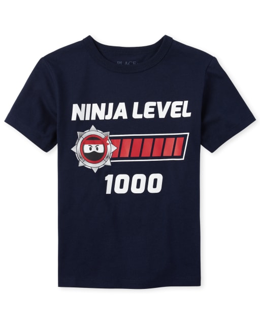 Camiseta con gráfico Ninja para niños