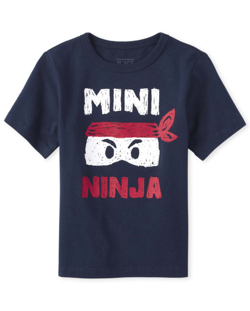 Baby And Toddler Boys Ninja Graphic Tee