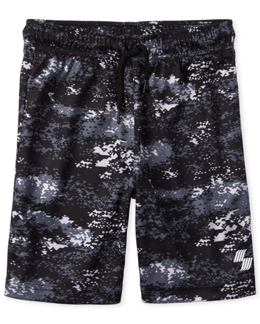 Boys Mix And Match Camo Performance Basketball Shorts