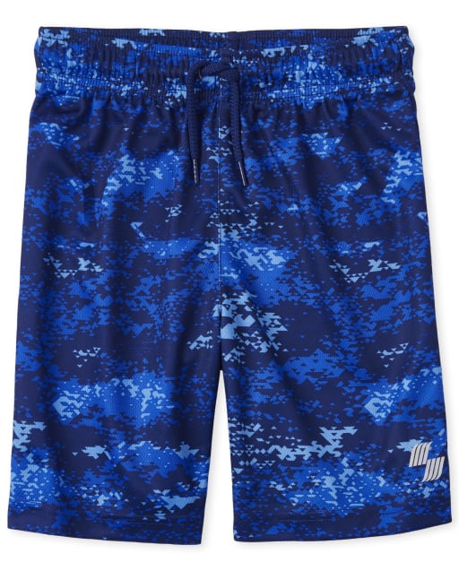 Shorts de baloncesto de rendimiento de camuflaje Mix And Match para niños