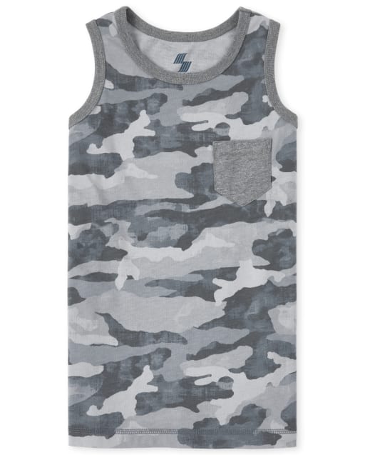 Débardeur camouflage à poche Mix And Match pour garçon
