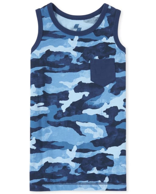 Débardeur camouflage à poche Mix And Match pour garçon