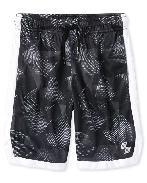 Boys Mix And Match Print Performance Basketball Shorts