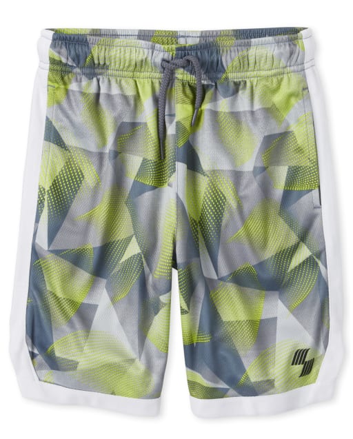 Shorts de baloncesto de alto rendimiento con estampado Mix And Match para niños