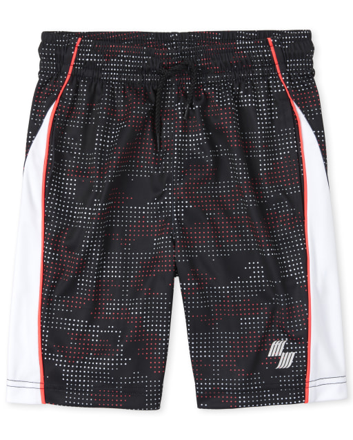 Boys Mix And Match Side Stripe Performance Basketball Shorts